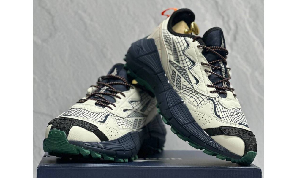 Кроссовки зимние Reebok Zig Kinetica 2 Edge Gore Tex белые с